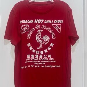 Huy Fong Foods Red Sriracha Graphic Tee